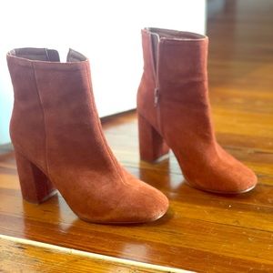 Suede Booties